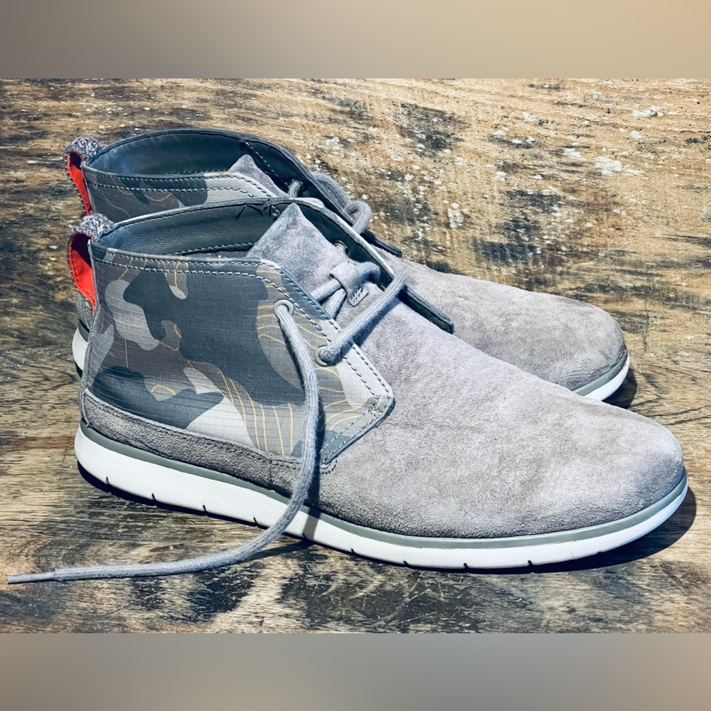 UGG  “Freamon Camo” Suede Chukka Boot